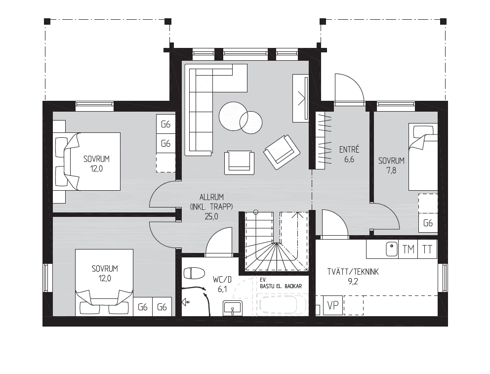 Storsjön planritning 1