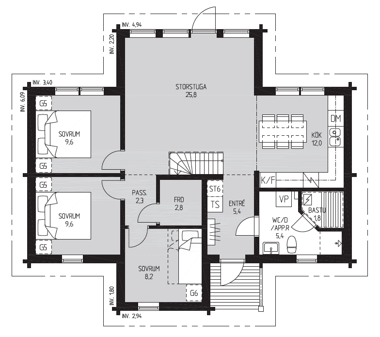 Handplockat no.5 planritning 1