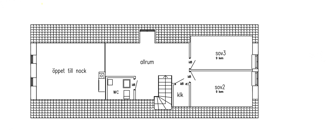 Villa Skillinge planritning 1
