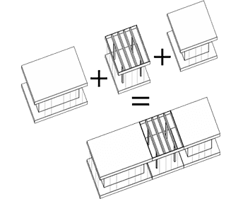 Nyckelfärdigt hus: H25 + H15 + U15