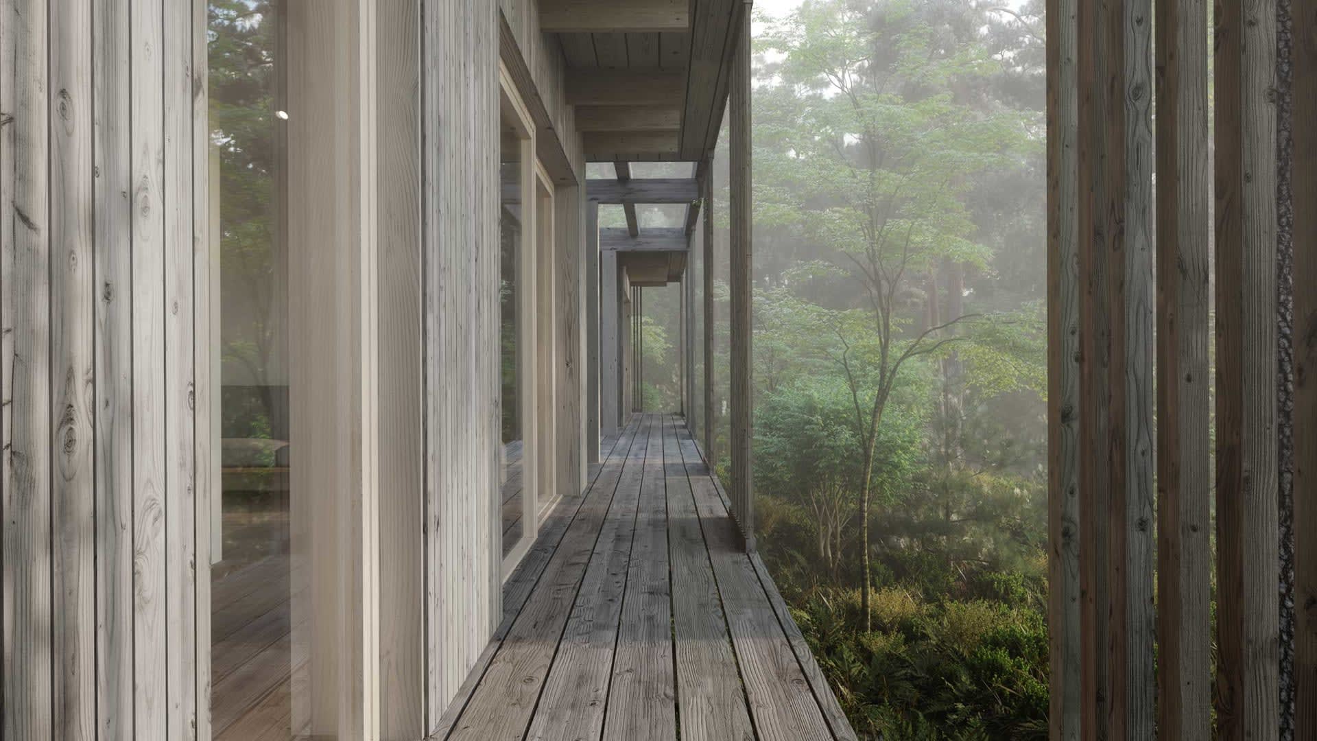 Pergola nyckelfärdigt fritidshus