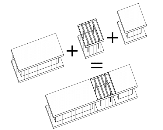 Nyckelfärdigt hus: H40 + H15 + U15