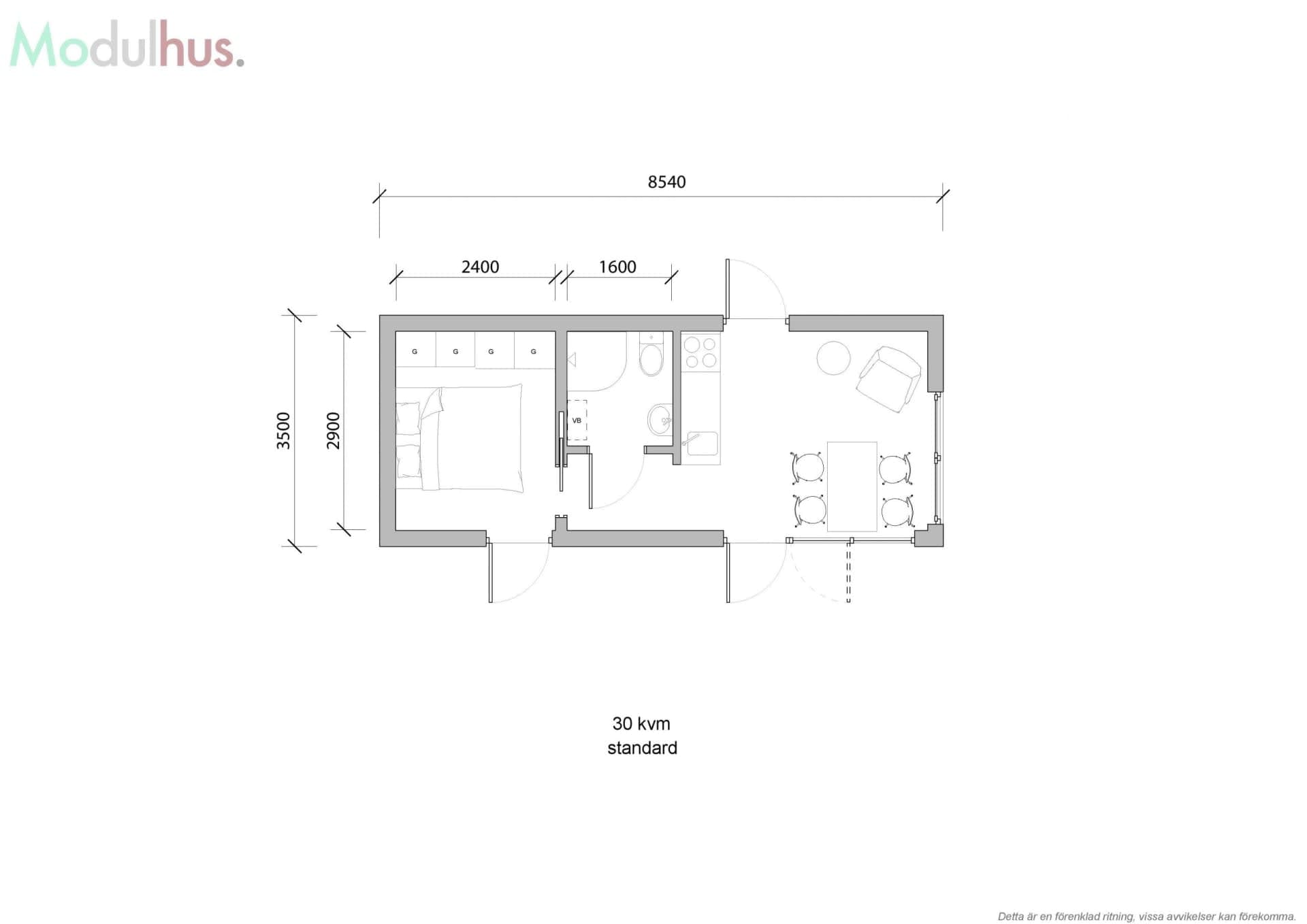 PHILIP 30 med sovrum