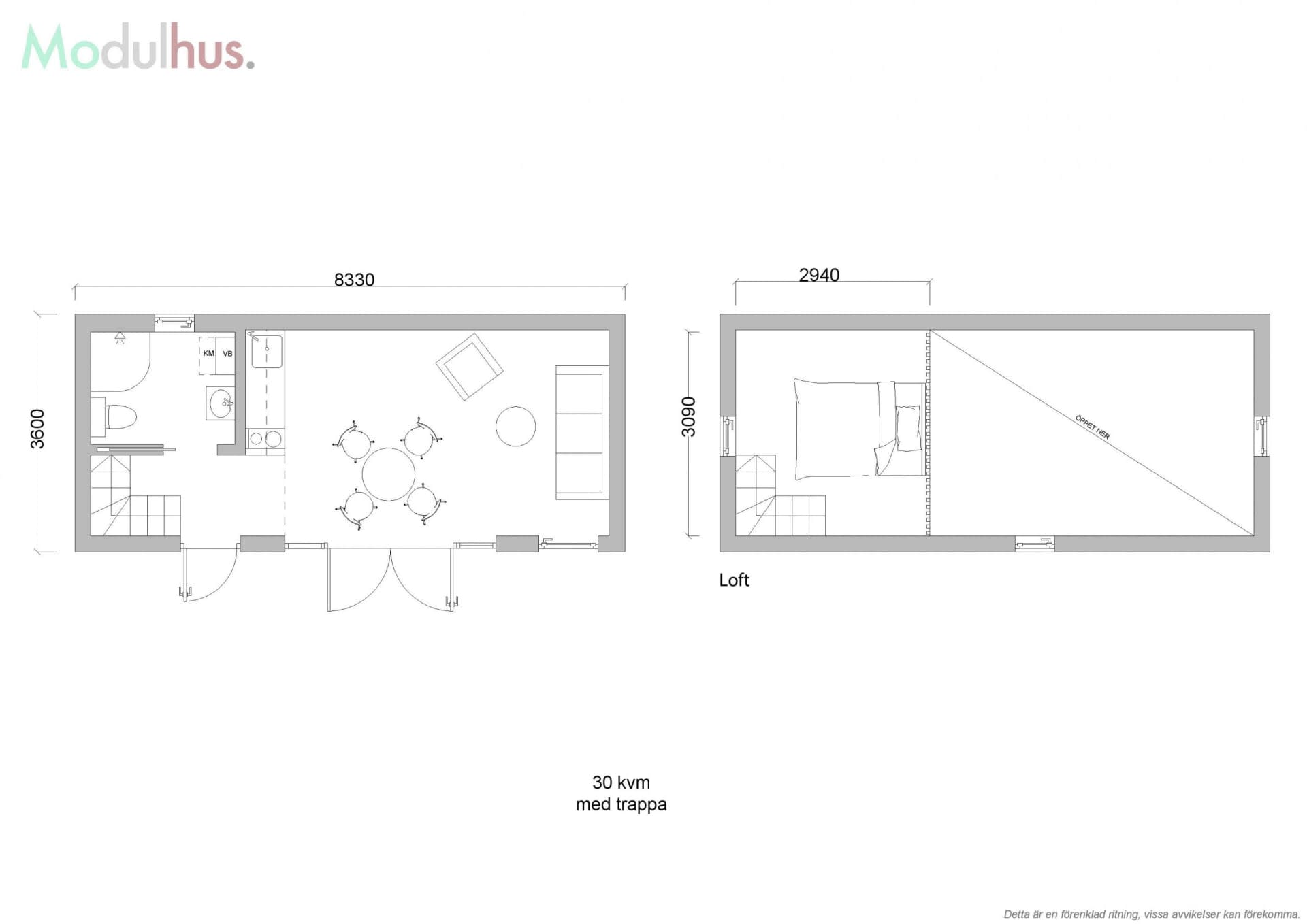 Melissa 30 med trappa