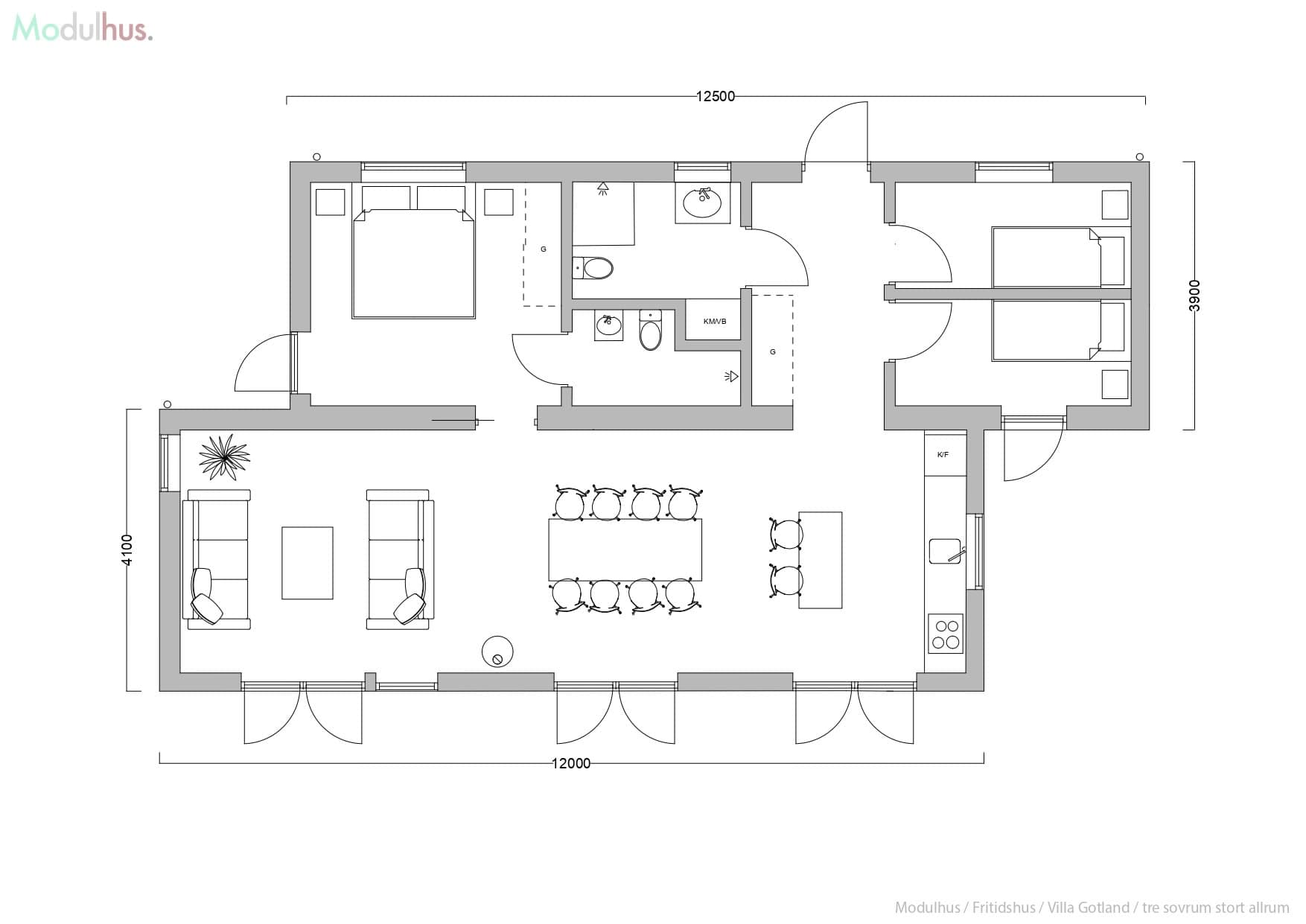 Villa Gotland Plan 2