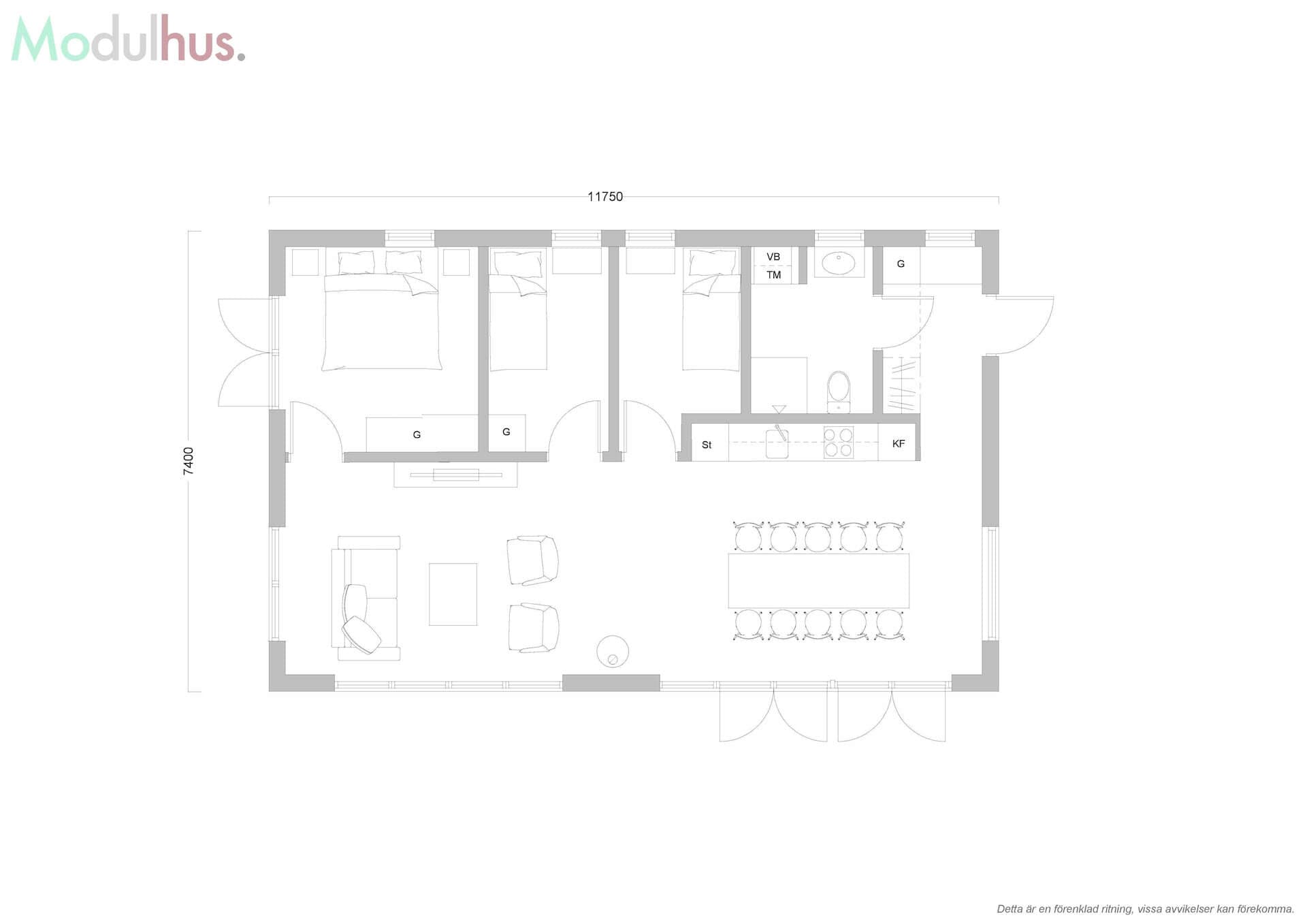 villa blanka planlösningar