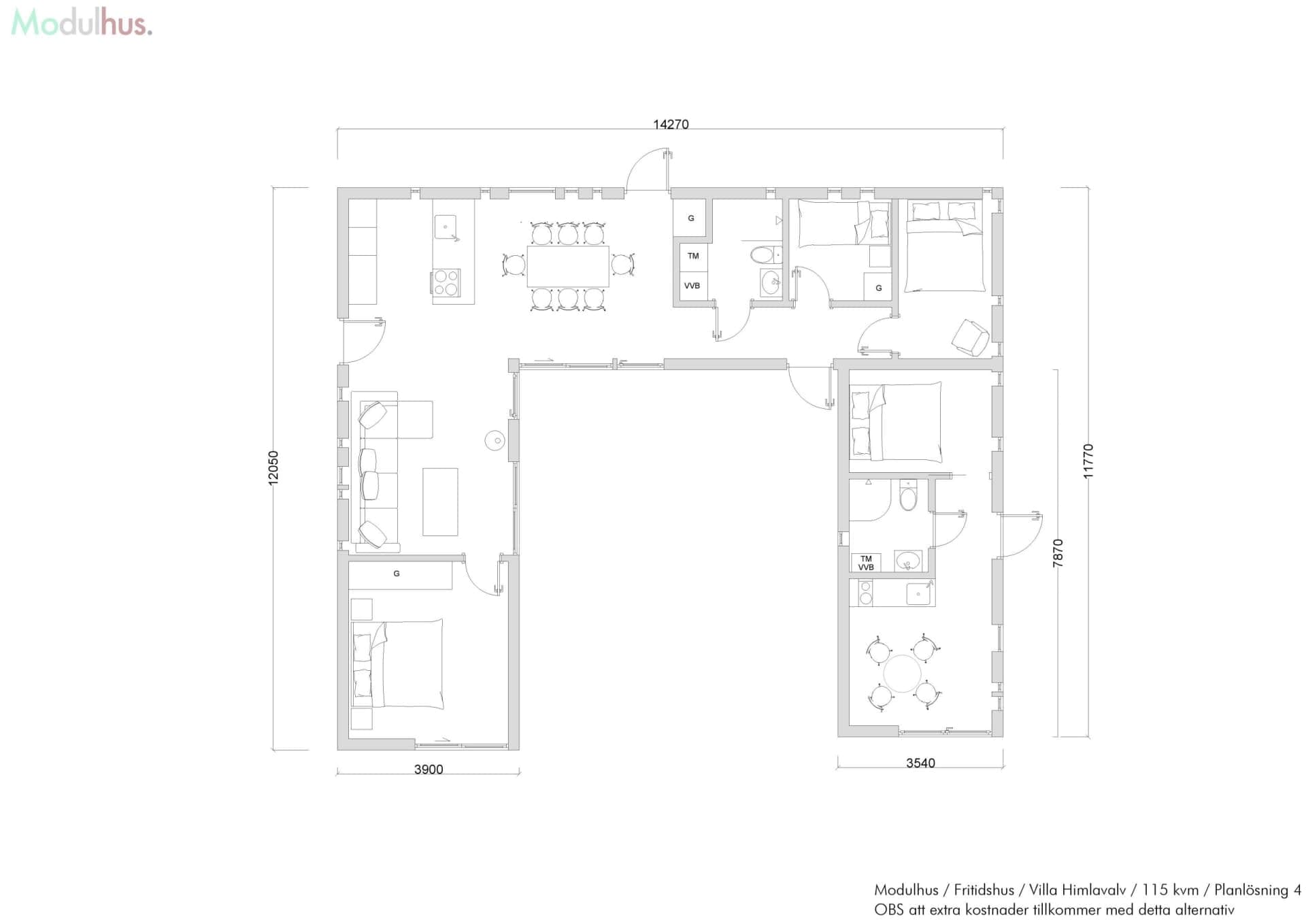 Villa Himlavalv Plan 4