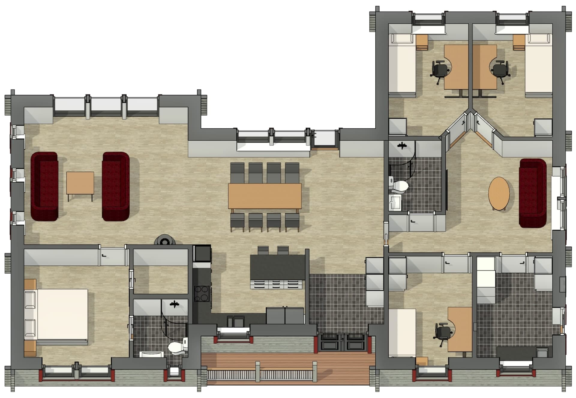 Timmerhus A157 planritning 2