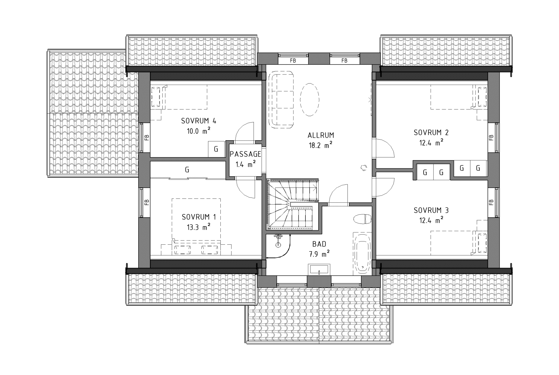 B189 Gelinder planritning 3