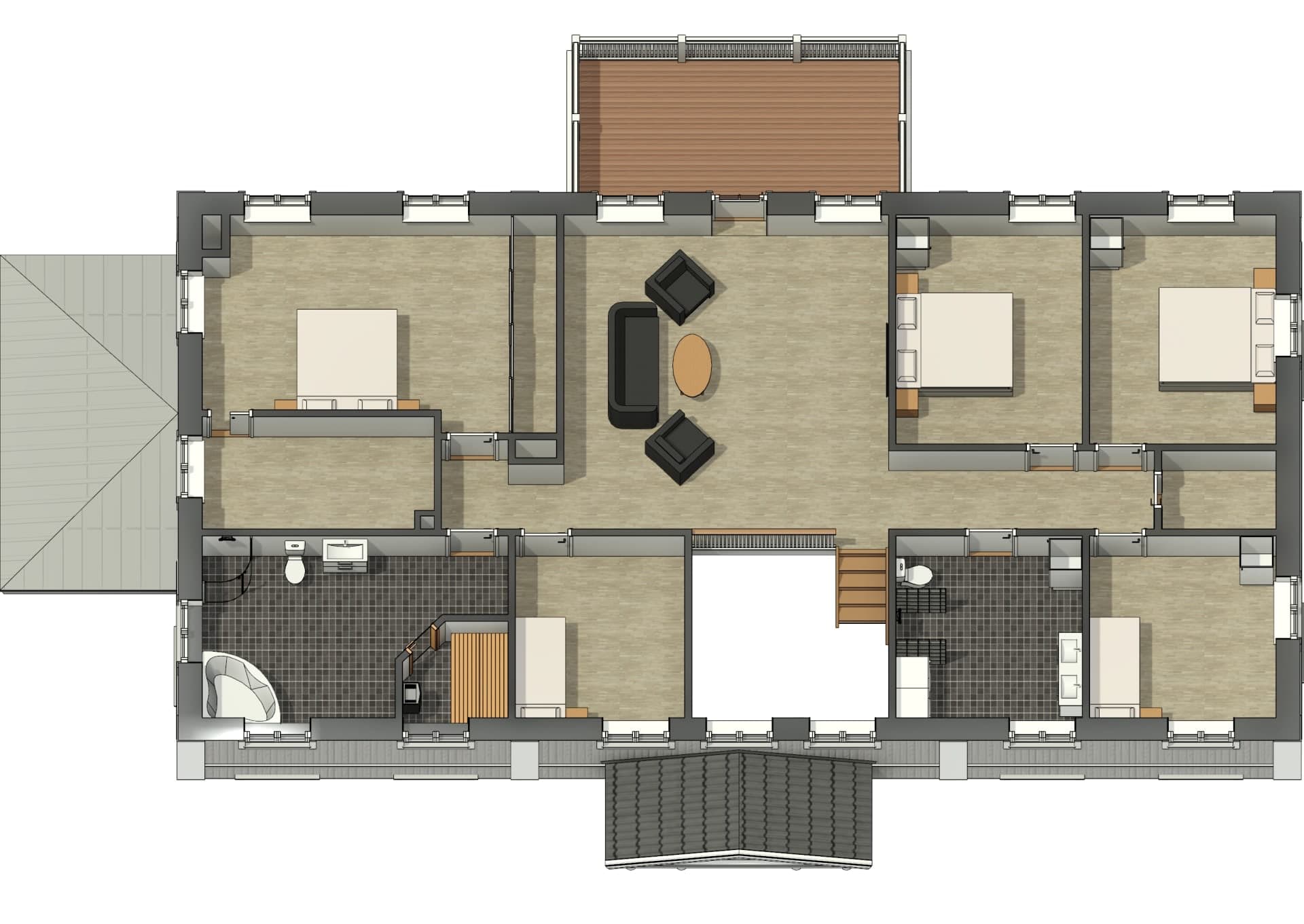 Herrgård D385 planritning 4