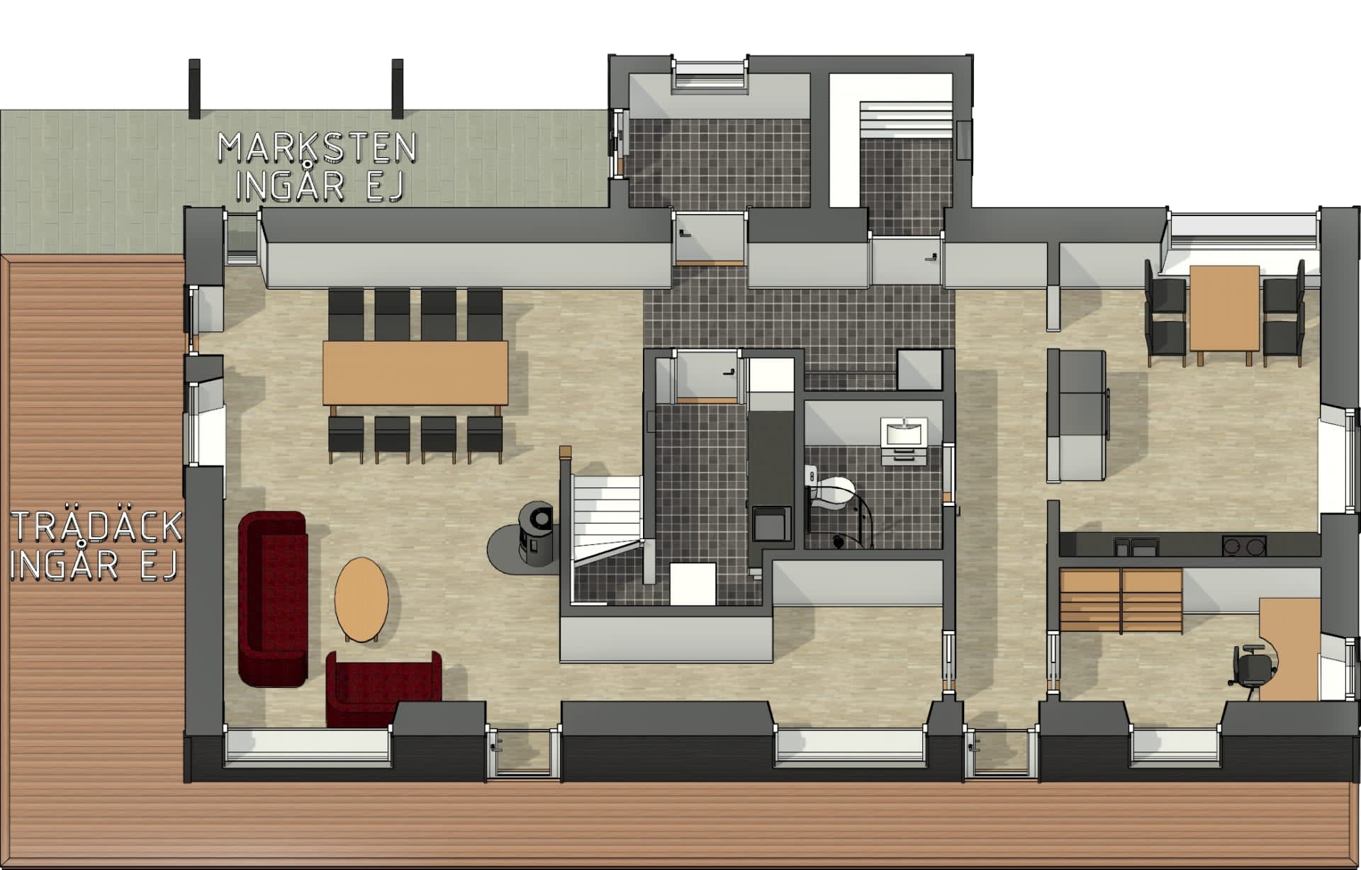 Passivhus Einar planritning 4
