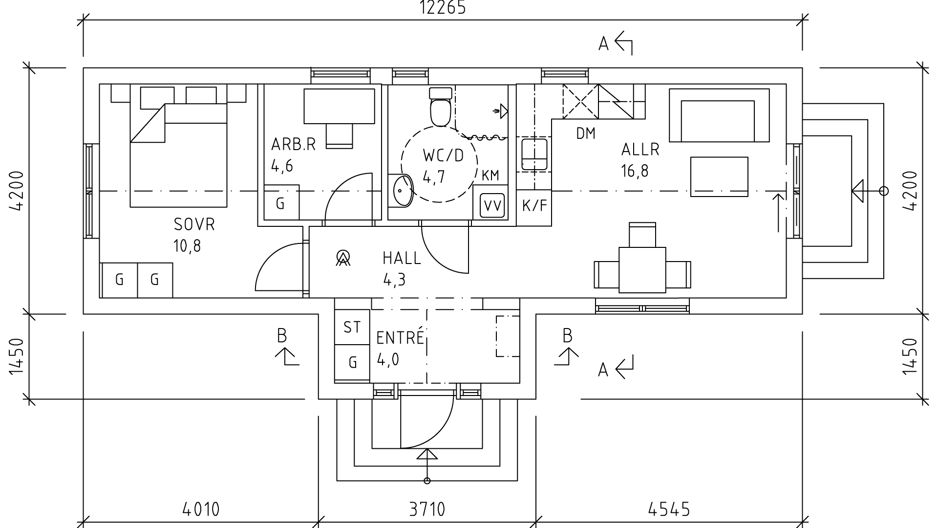 miniVillan Sörby no.1 planritning