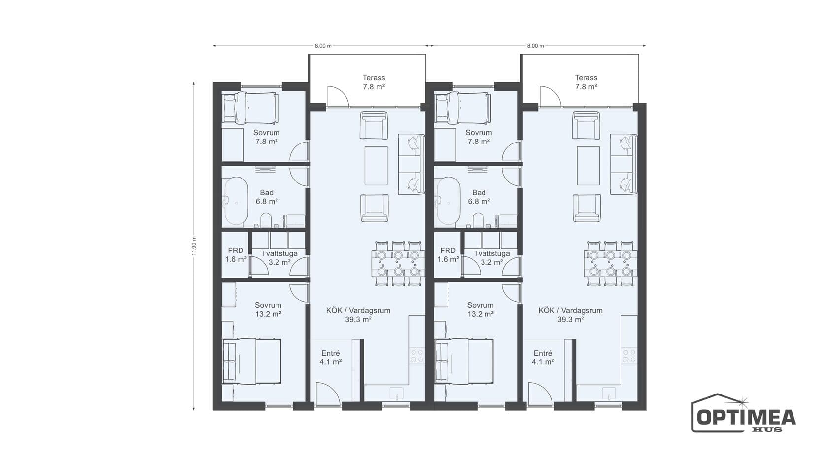 Hailey planritning 1