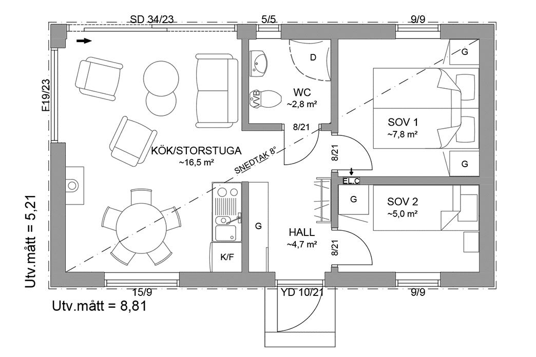 Stil 46 planritning 1