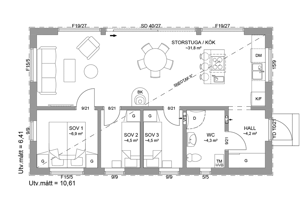 Stil 68 planritning 1