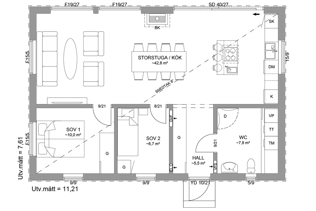 Stil 85 planritning 1