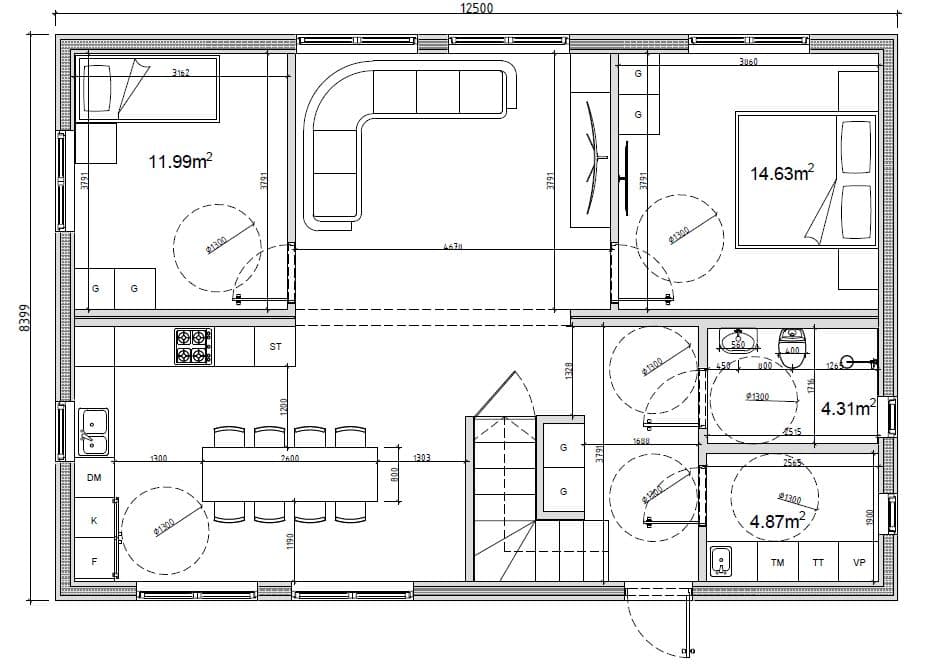 Planlösning entréplan