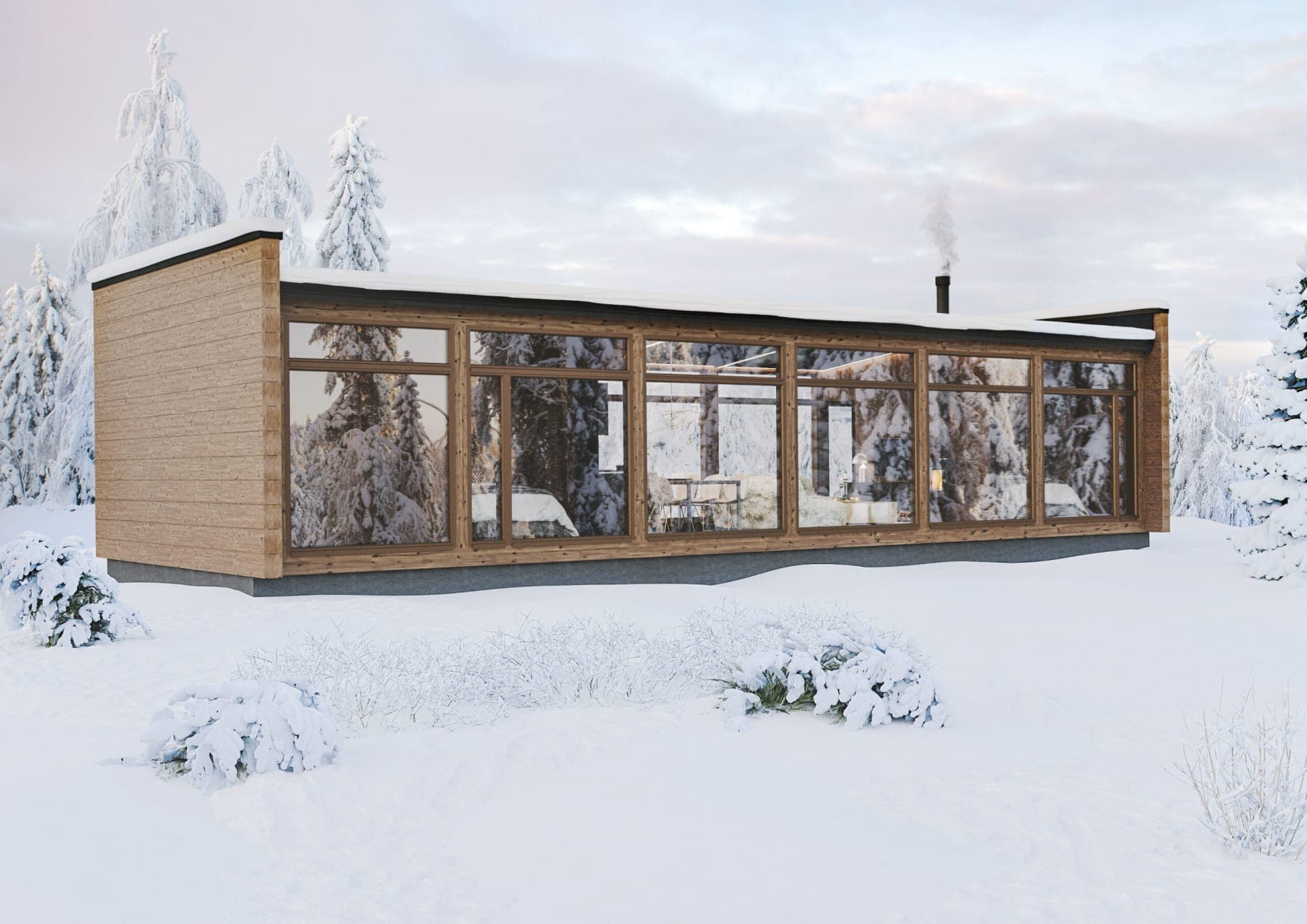 Glass House 100 - Fritidshus