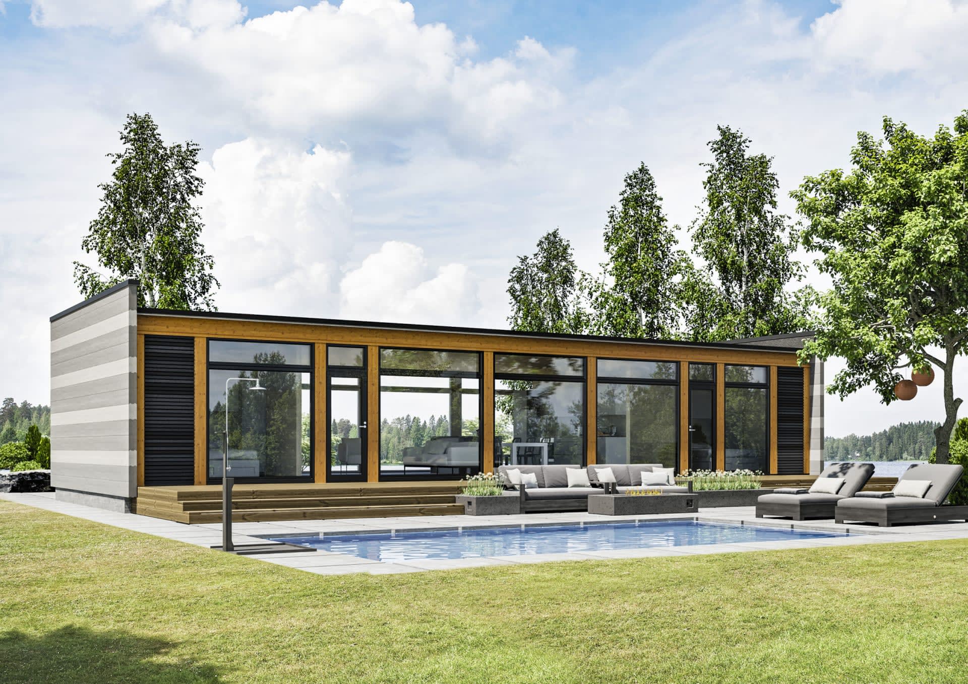 Glass House 100 - Fritidshus