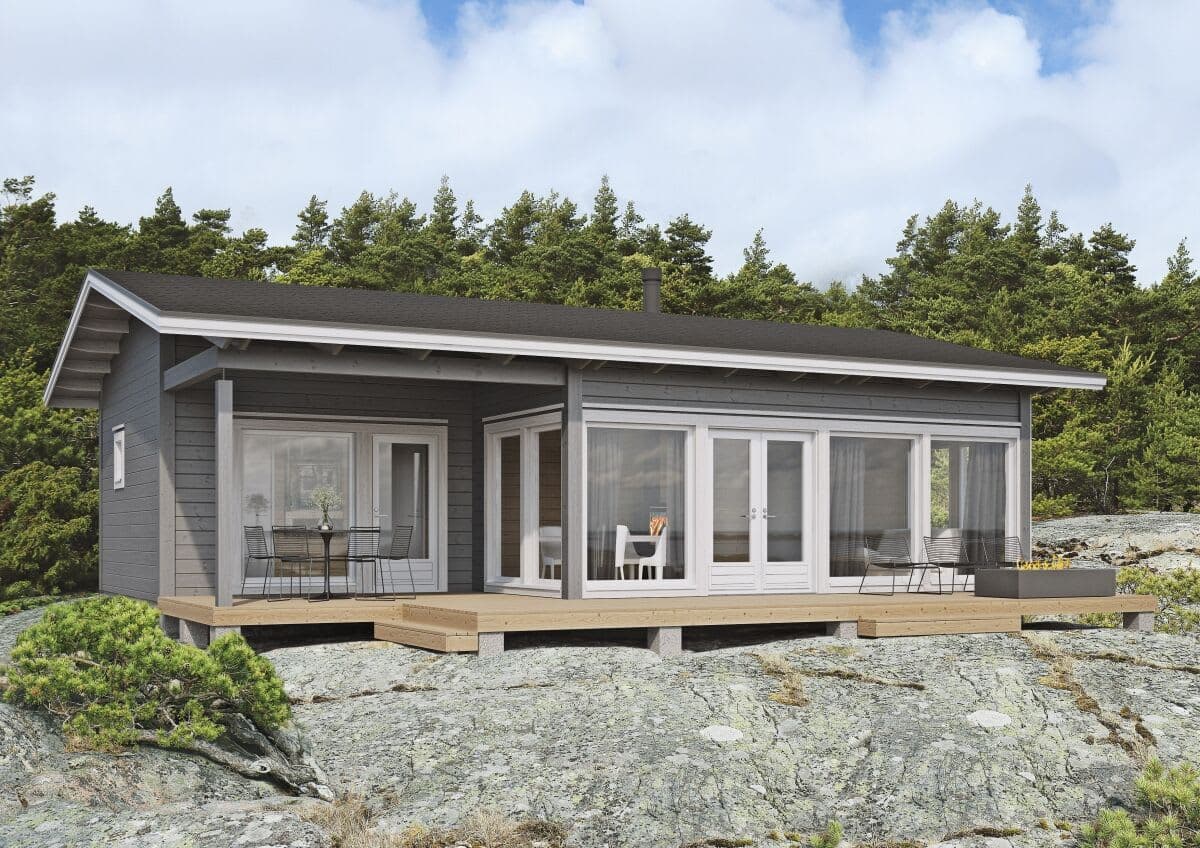 Stenudden 66 (Kalliosaari 66) - Fritidshus