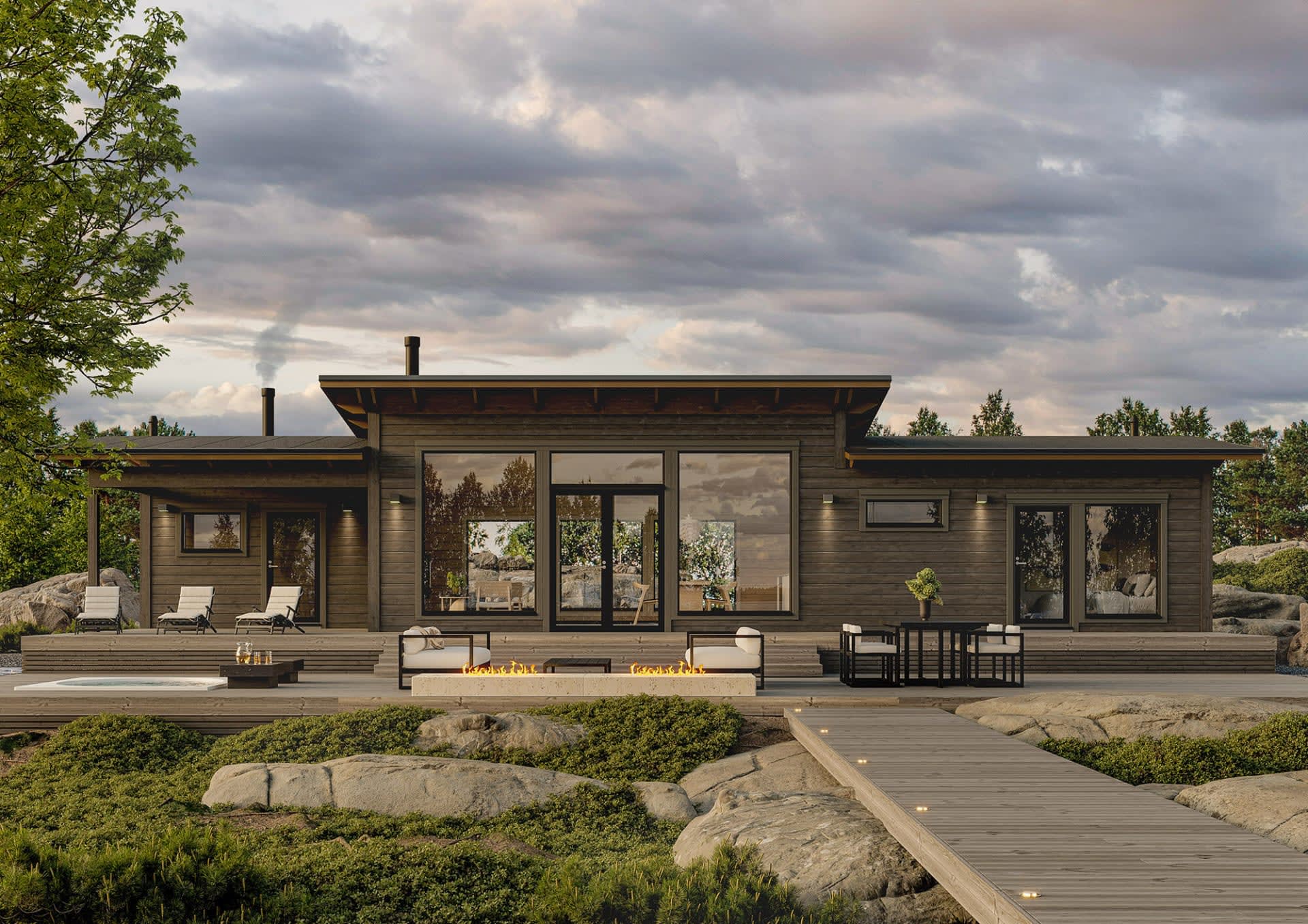 Sinitaivas 81 - Fritidshus