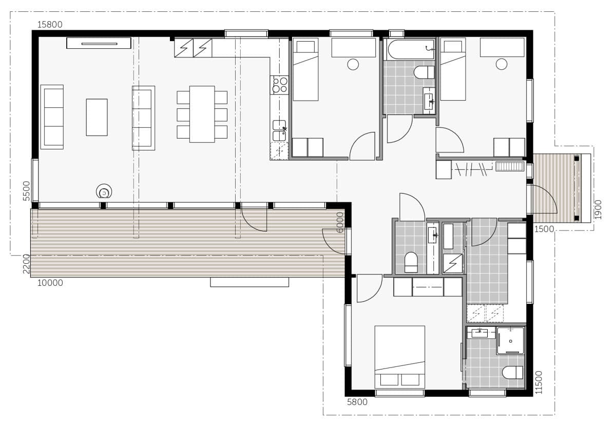 Hill House S 127 planritning 1