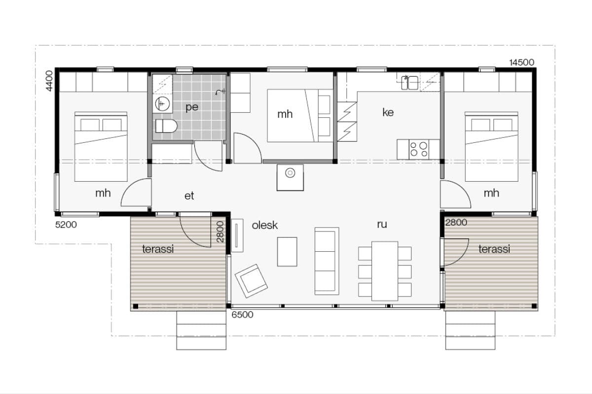 Lehtoranta 85 planritning 1