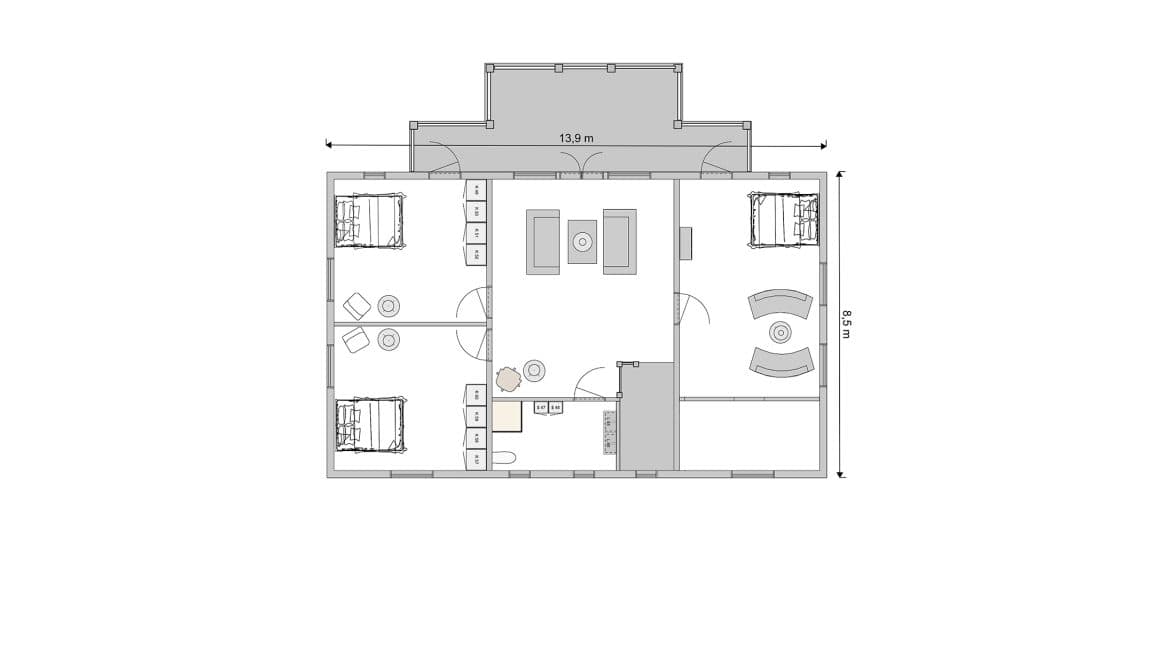 Lidingö - Övre plan