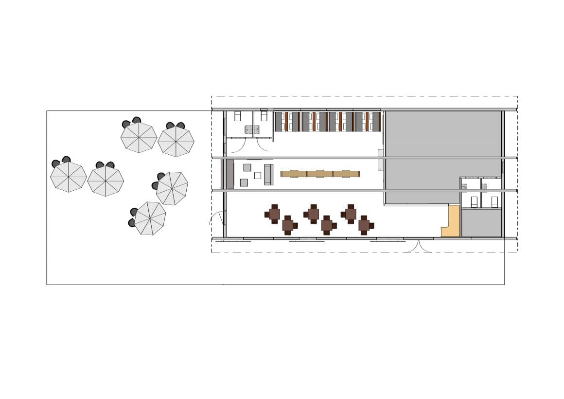 Sjöhuset Café - Huvudplan