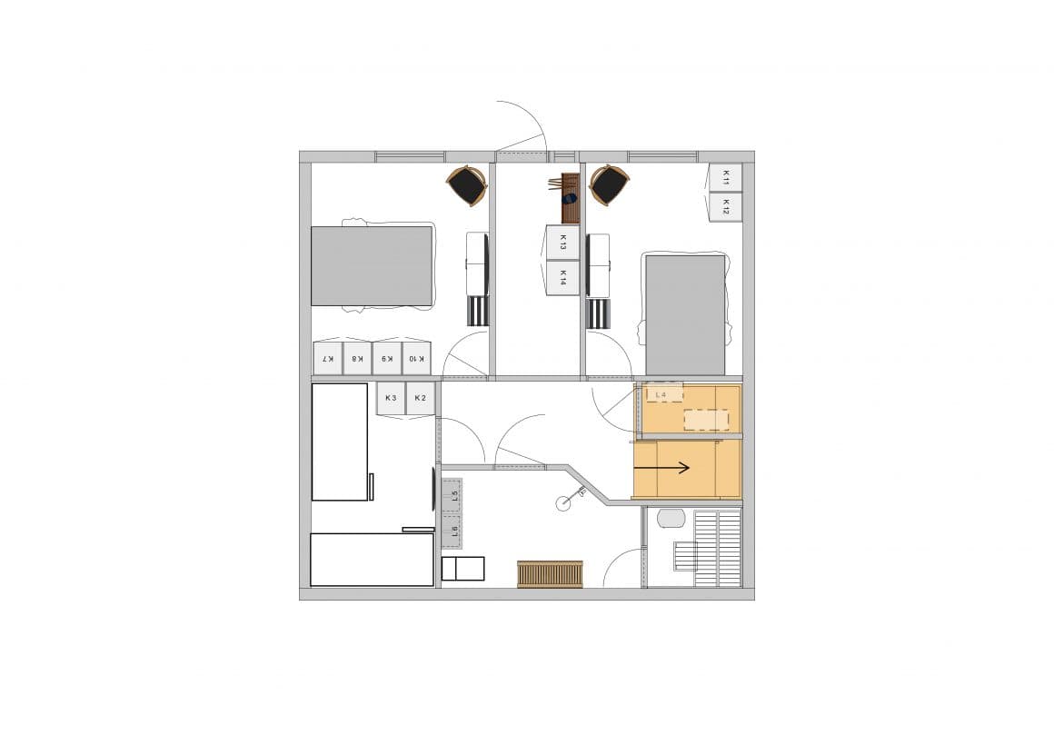 Planförslag - Källare A