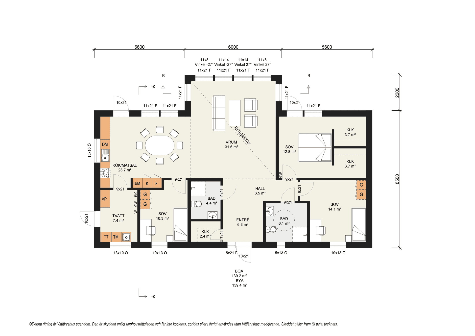 Vittjärv planritning 1