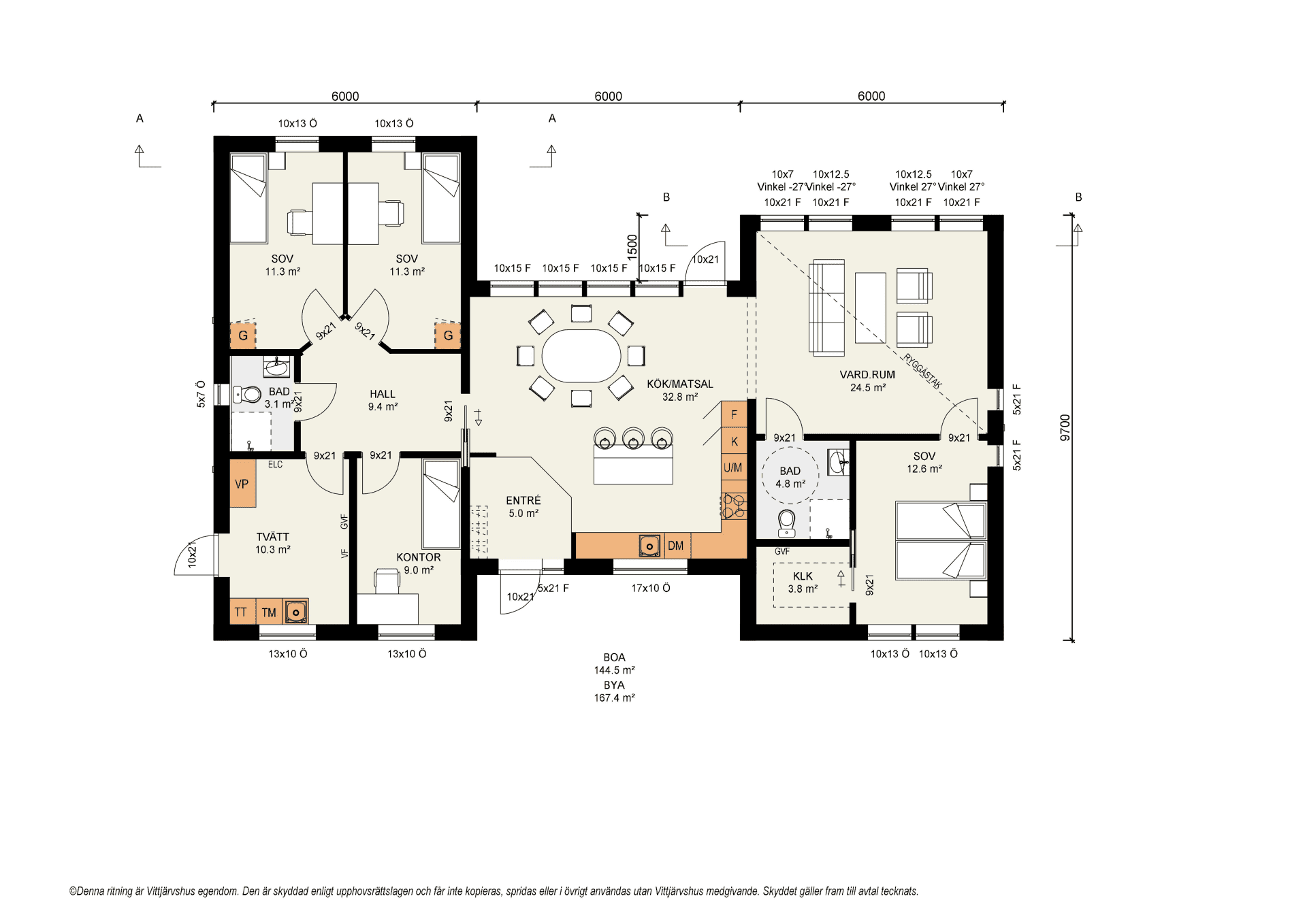 Hortlax planritning 1