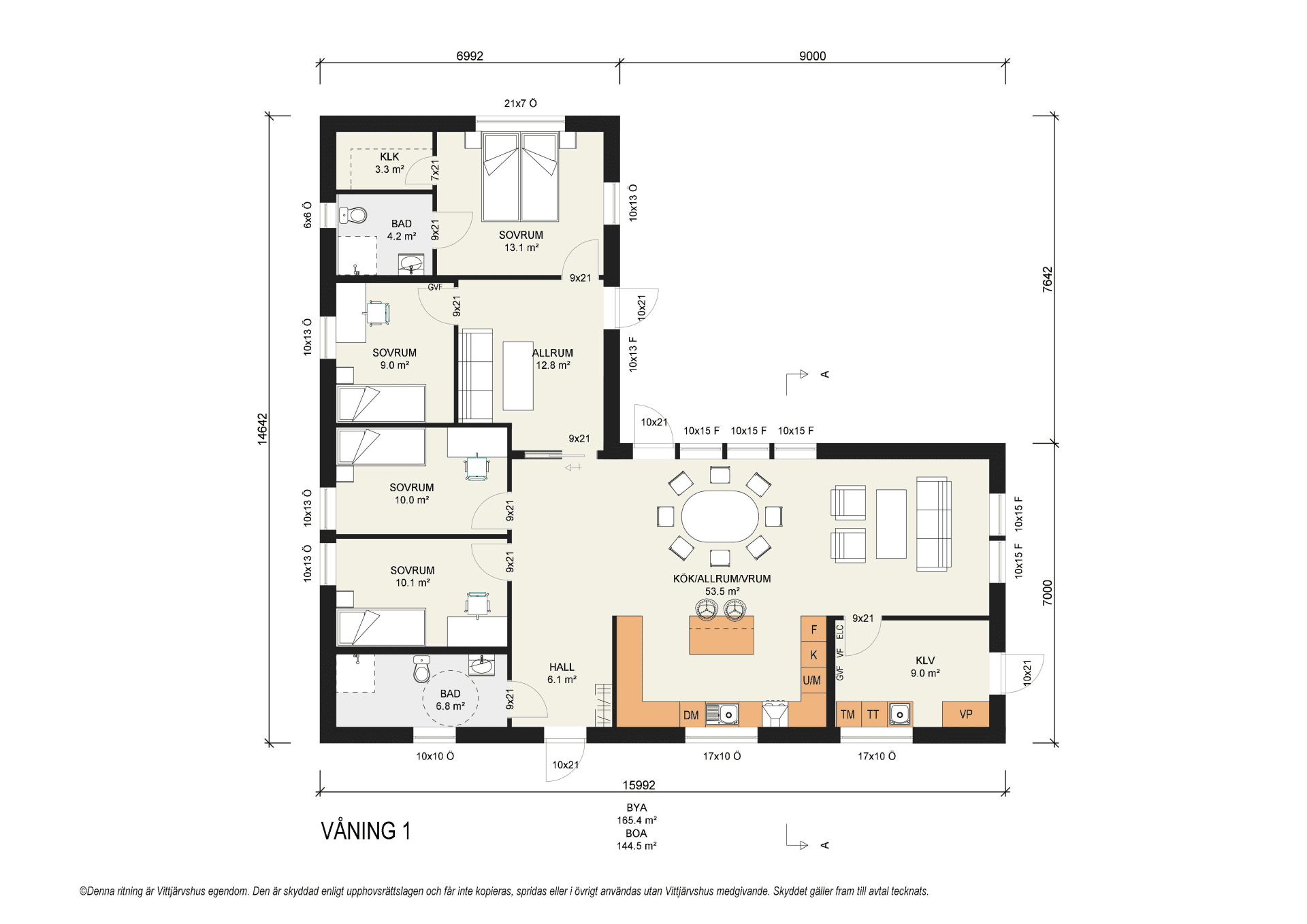 Fagernäs planritning 1