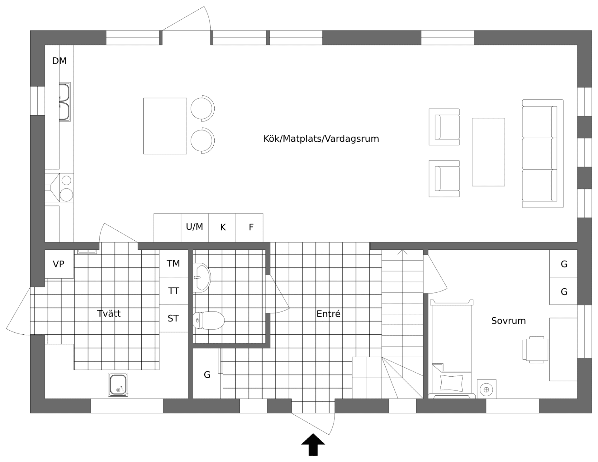 2-plan 2-plan i New Sweden? planritning 1