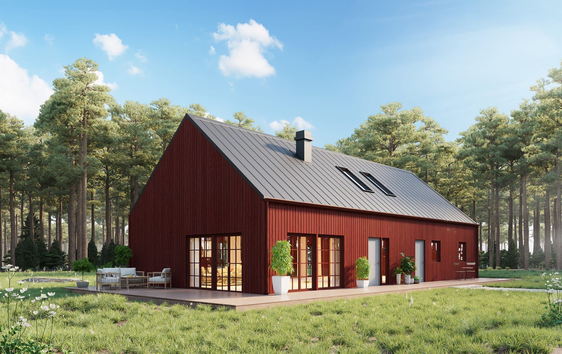 Ladhus Det stiltypiska ladhuset