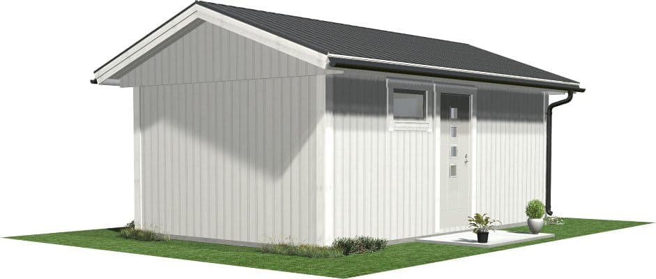 Attefallshus 23m²
