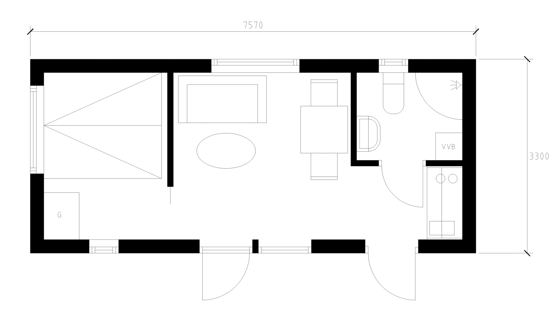easy-house-attefallshus-åhus-25-med-sovrum-badrum-kök-planlösning-2