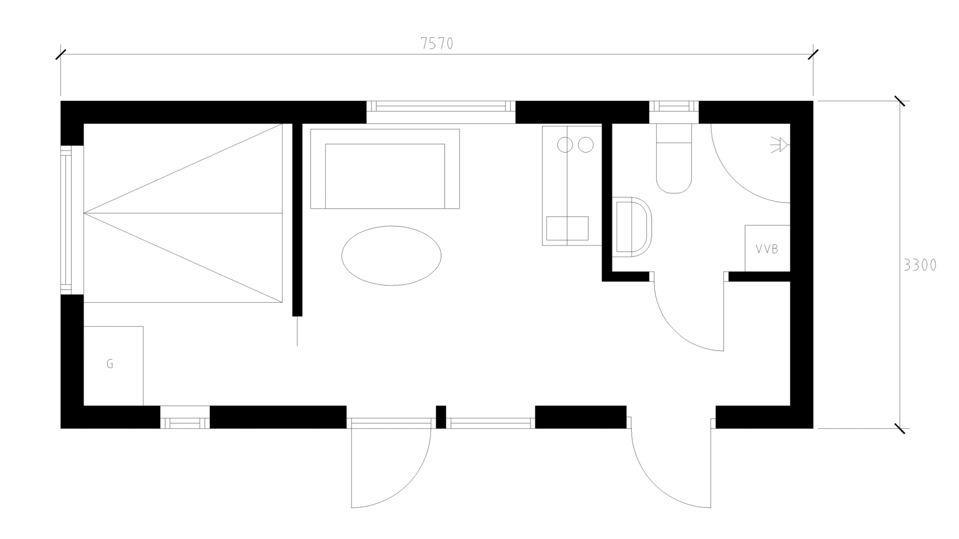 easy-house-attefallshus-åhus-25-med-sovrum-badrum-kök-planlösning-1