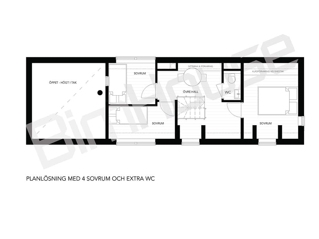 Fritidshus Cecilia planritning 6