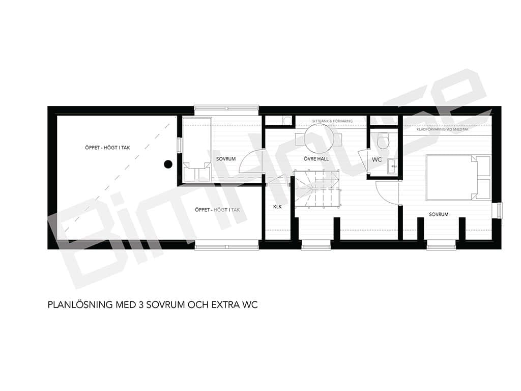 Fritidshus Cecilia planritning 4