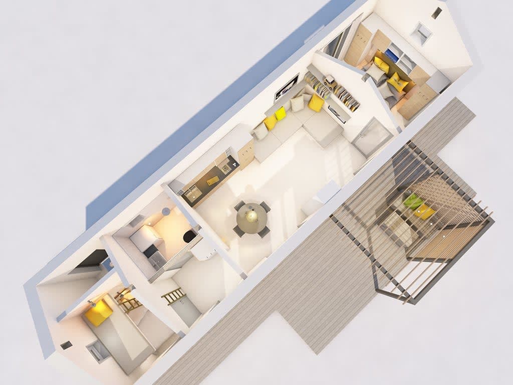 Fritidshus Marie planritning 2