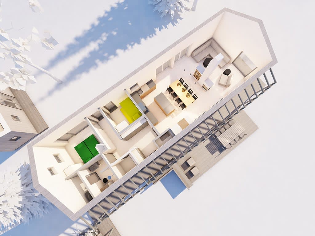 Fritidshus Lisa planritning 2