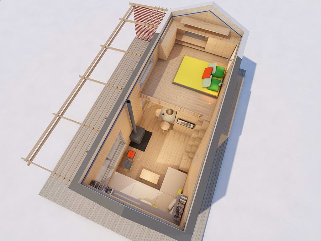 Fritidshus Helena planritning 2