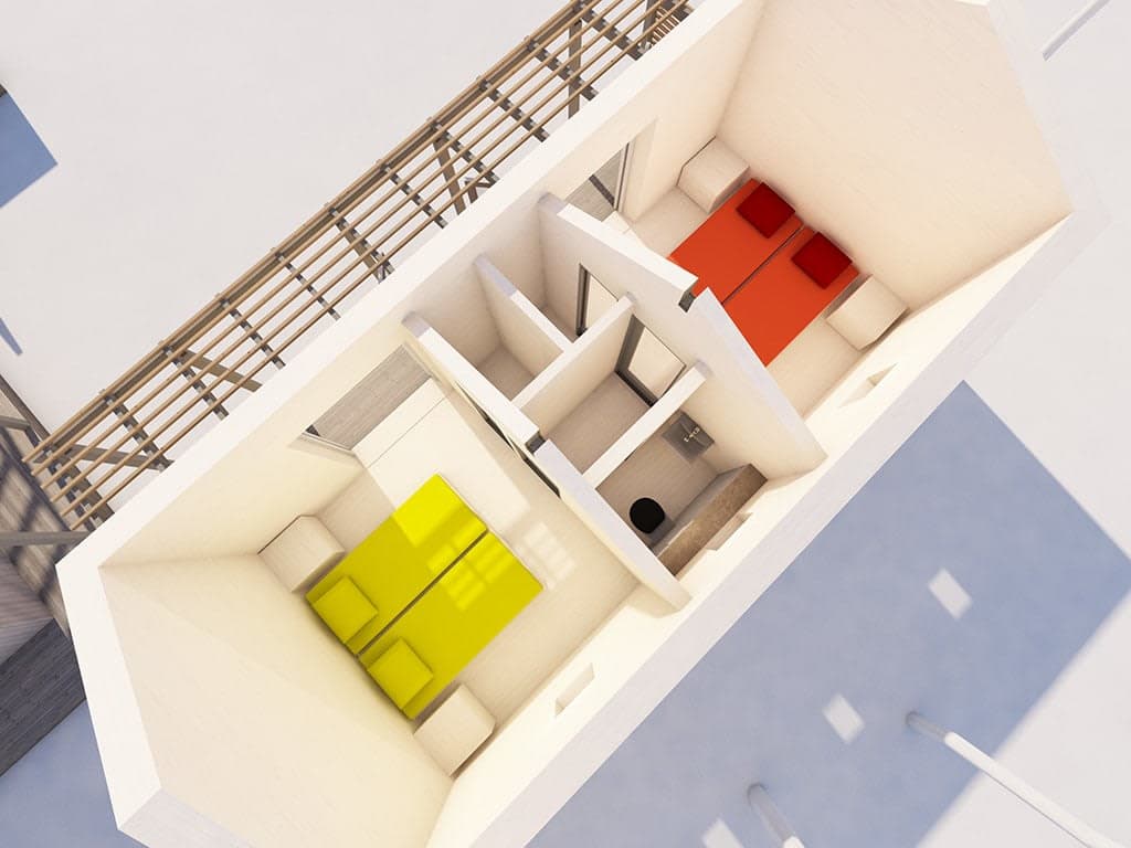 Attefallshus Bengt planritning 2