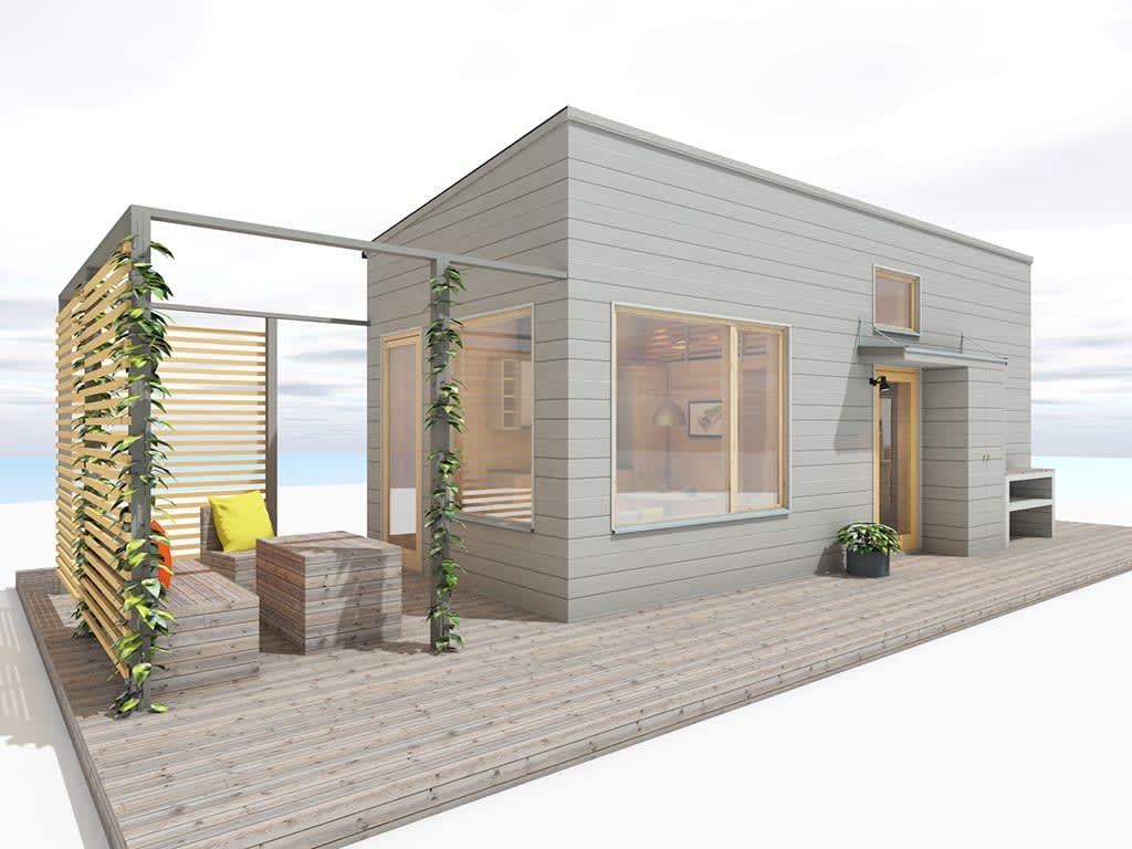 Attefallshus Kerstin