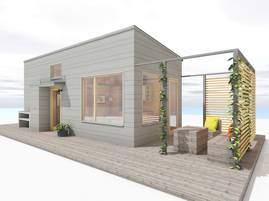 Attefallshus Kerstin