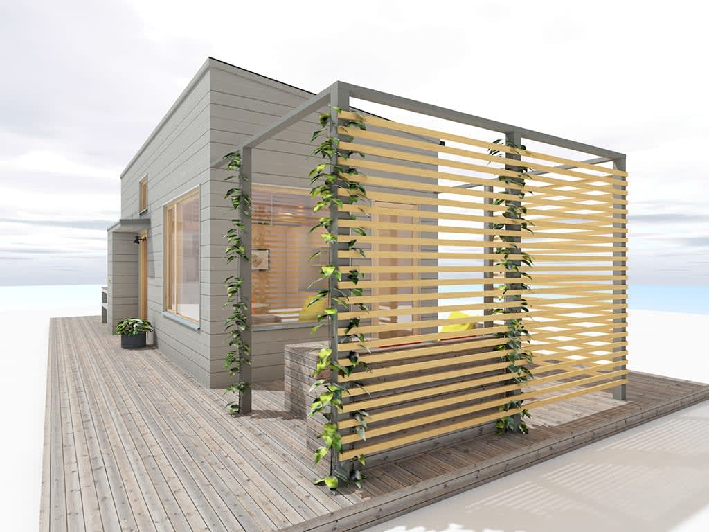 Attefallshus Kerstin