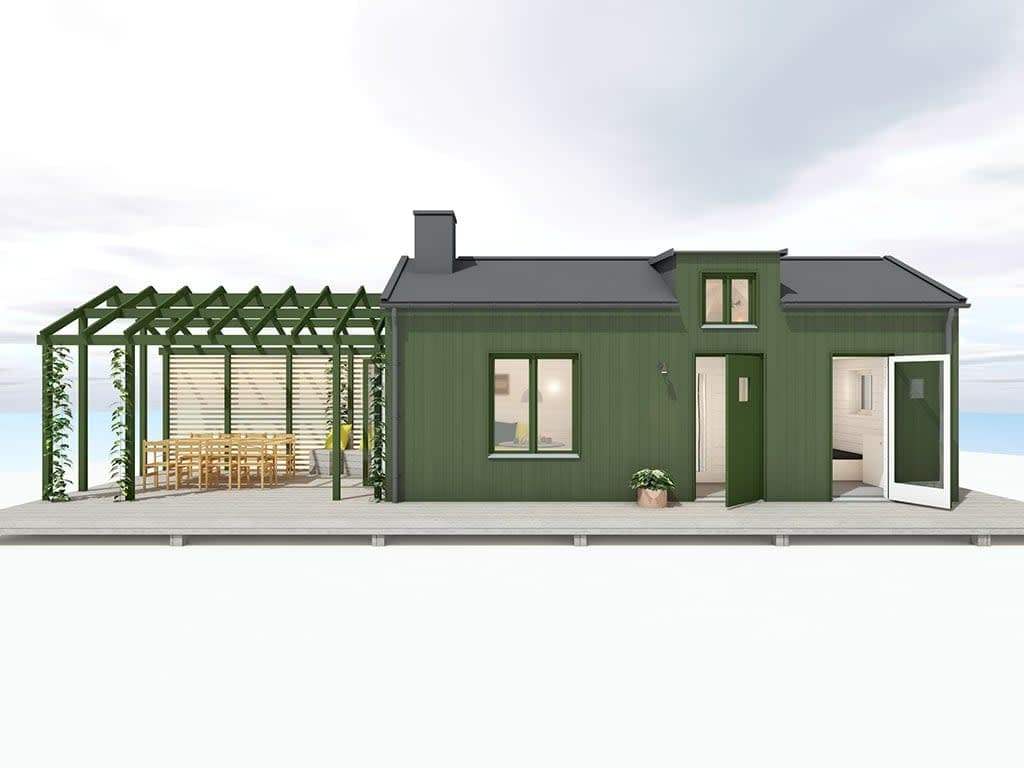 Attefallshus Sverker