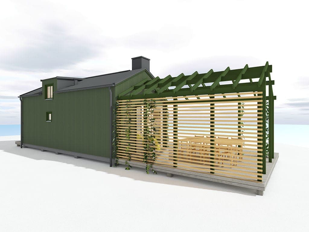 Attefallshus Sverker