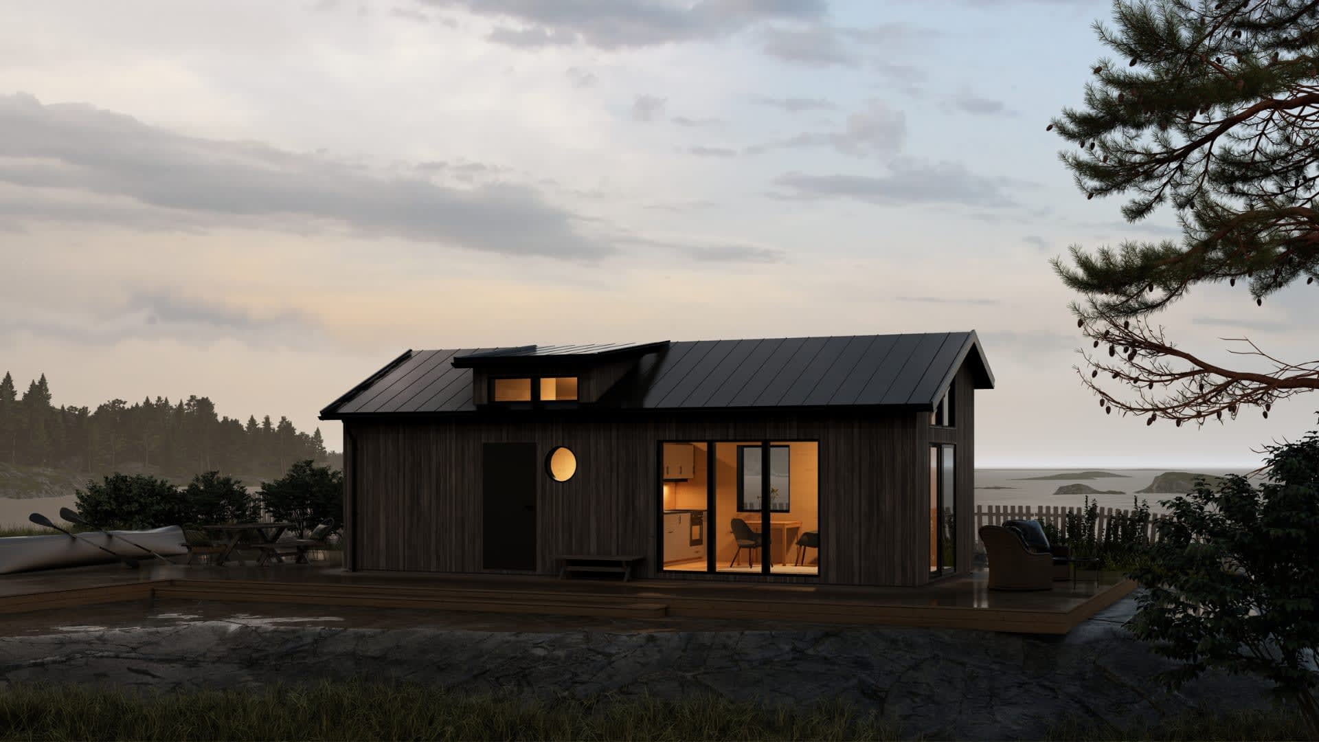 Attefallshus Orust 40 kvm